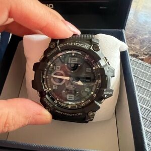 G-Shock Black Analog-Digital Watch Mudmaster